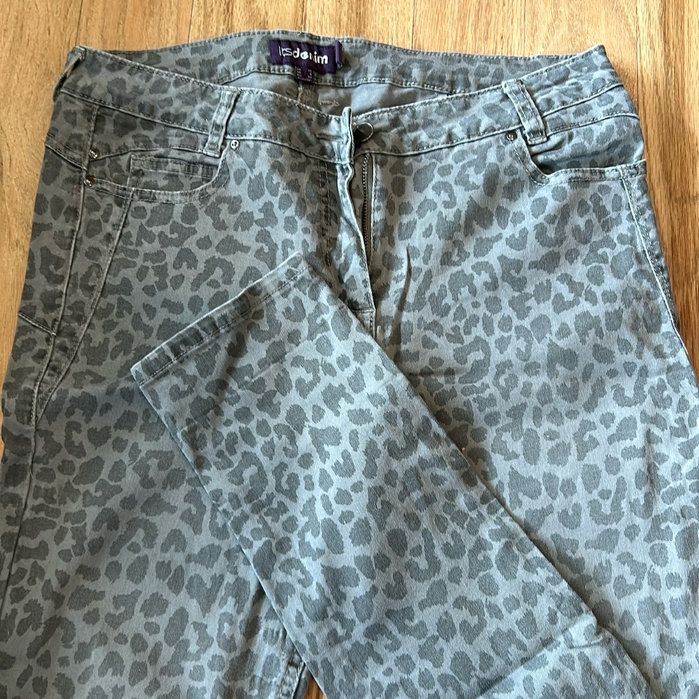 Cheetah jeans, long tall sally, skinny fit
